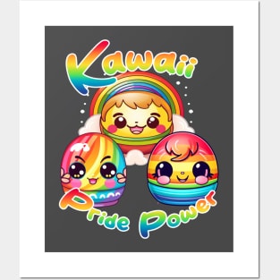 Kawaii Pride Power Squadron Posters and Art